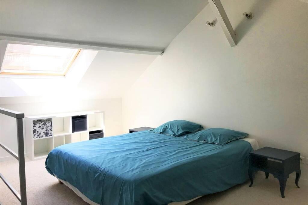 Loft Hyper Centre Reims 6 Pers Avec Parking Appartamento Esterno foto